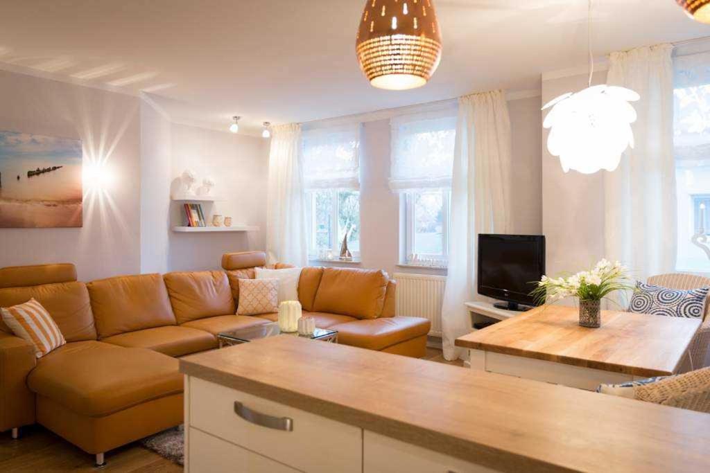 Haus Am Kurpark, App Ahlbeck Apartment Heringsdorf  Bagian luar foto